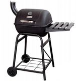 Master Grill MG508 Serie - Houtskool Locomotief BBQ - Thermometer - Rookoven