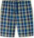 SCHIESSER Pyjamabroek ' Mix & Relax ' blauw / olijfgroen