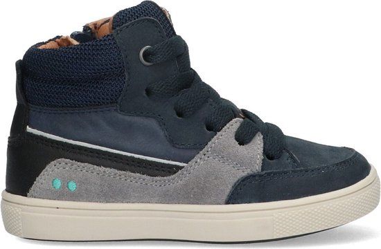 BunniesJR 224751-129 Jongens Sneakers Blauw Leer Maat 20 - Herfst/Winter 2024