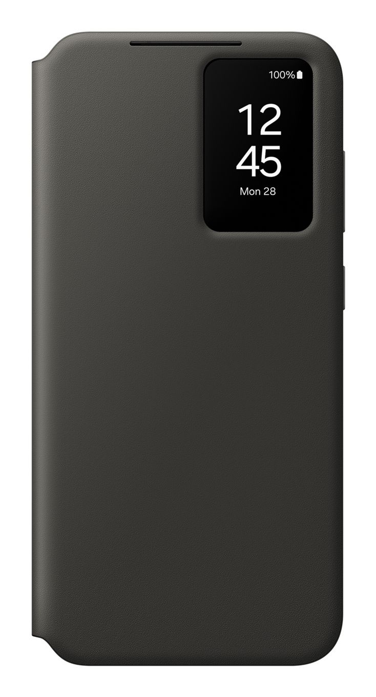 Samsung Smart View Wallet Case - Black - for Samsung Galaxy S24 FE