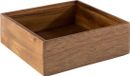 APS Boîte de table en bois woody - 15x15xh5.5 cm