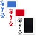 Stempelkussen Jonyx Inktpad - Hand- en voetafdruk - Baby's - Pootafdruk huisdier - Stempelset - Inktkussen en kaartjes - Roze
