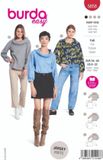 Burda Naaipatronen Dames - Maat 48/Maat 46/Maat 44/Maat 42/Maat 40/Maat 38/Maat 36/Maat 34