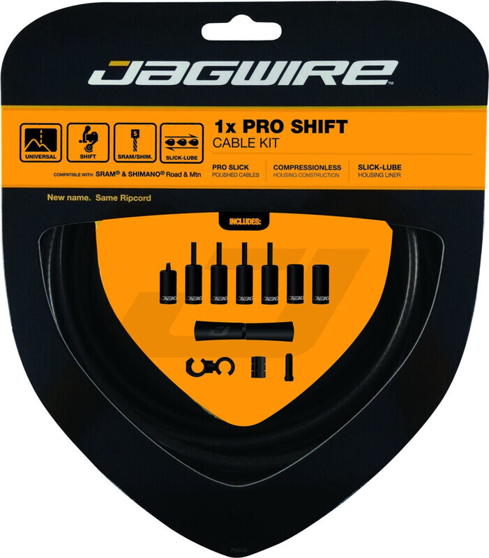 Jagwire 1X Pro Shift Schakelkabel Set, stealth black