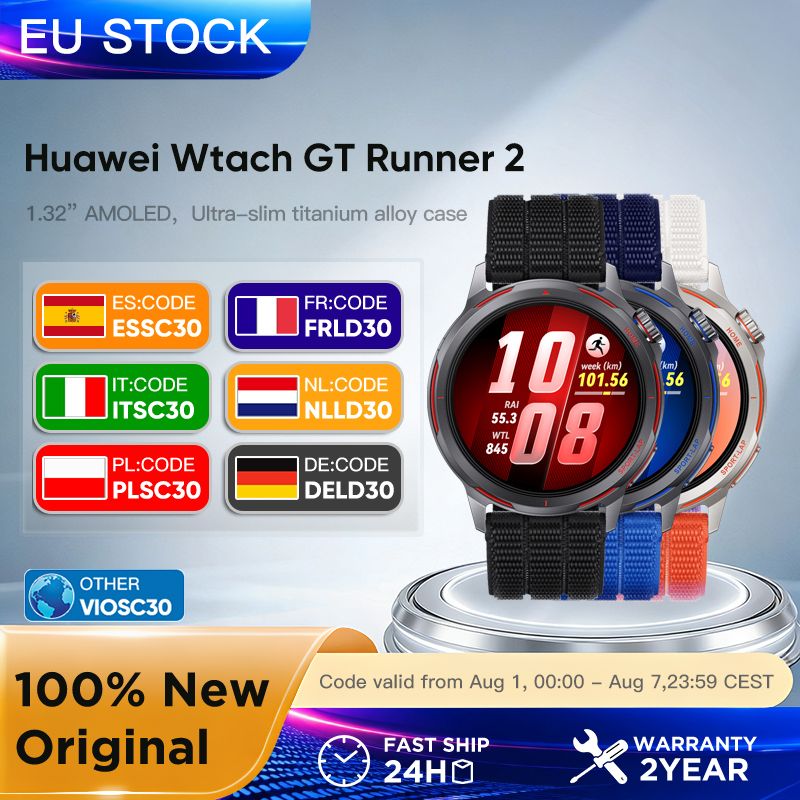 Huawei Watch GT Runner 2 smartwatch 1,32 inch