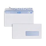 GPV 7855 enveloppen met venster, zelfklevend, 110 x 220 mm, 500 stuks, wit