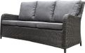 AVH-Collectie Bilbao premium 3-zitsbank antraciet