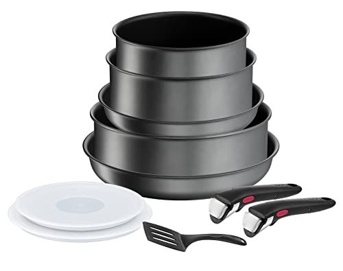 Tefal Ingenio Daily Chef Pannenset - 10-delig - Zwart