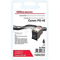 Office Depot Compatible Canon PG40 Inkt Cartridge Zwart
