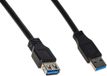 Link Accessori LKCU3018 USB-kabel USB 3.2 Gen 1 (3.1 Gen 1) 1,8 m USB A Zwart