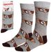 Gremlins Grey adult long socks 36/43