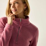 REGATTA Polska Dames Solenne II Half Zip Fleece Roze Polyester/Katoen