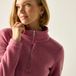 REGATTA Polska Dames Solenne II Half Zip Fleece Roze Polyester/Katoen