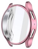 Wigento Samsung Galaxy Watch 7 44mm Roze TPU Beschermhoes met Elektroplating
