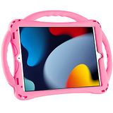 TopEsct iPad 7th Funda Niños Shock Proof Material Silicona Lightweight Kids Protector Cover Case con Manija para iPad 7th Gen. 10.2 (2019) / iPad Air3/iPad Pro 10.5 (iPad 7th,10.2&10.5, Roze)