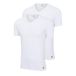 adidas 2-pack V-Hals T-shirt Heren Katoen