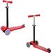 Limbo Enfants trottinette 3 roues éclairage LED réglable limbo rouge