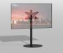 Loewe Cavus TV vloerstatief SPHERE 100 Design Tv standaard Trendy Zwart Staal 32-65” - VESA 400x200