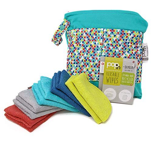 Pop-in Herbruikbare bamboe doekjes helder - 5060461259589