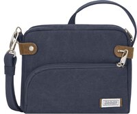 Travelon, Travelon Heritage Anti-diefstal Small Crossbody Tas - Indigo