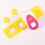 Vaessen Creative Pons - Figuurpons - Vierkant - Formaat L - Wit