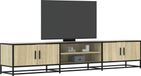 Maison Exclusive - meuble TV, aspect chêne Sonoma, 210 x 35 x 41 cm, bois composite