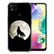 Beschermhoes Xiaomi Redmi 10A Animal Wolf zwart Beschermhoes