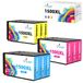 Canon Lot de cartouches d'encre pour Canon PGI-1500XL (3 cyan, 3 magenta, 3 jaunes)