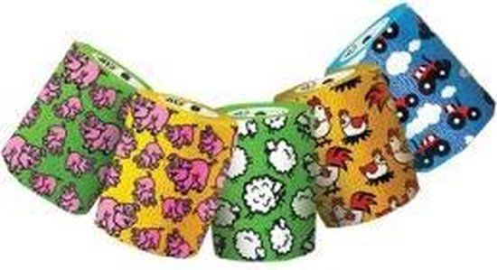 Wrapz Funny Farm Assorti - 5 cm - 1 rol