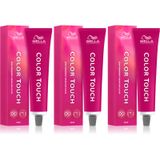 Wella Professionals Color Touch Plus Permanente Haarkleuring 3 st