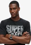 Superdry Photographic Skate Loose T-shirt Zwart L Man