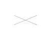 Ferm Living Croix Punctual anthracite