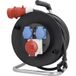 AS Schwabe 810158 FR Enrouleur de câble 20 m noir