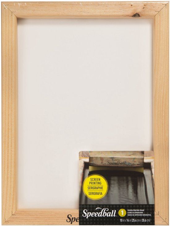 Speedball Zeefdrukraam hout 25.4 x 35.5 cm