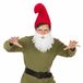 Boland Kabouter set - baard - wit - puntmuts - rood - carnaval - verkleden