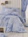 L'essentiel maison Dekbedovertrekset – Bleu – Coton (Ranforce) – Lits-jumeaux – 220 x 240 cm