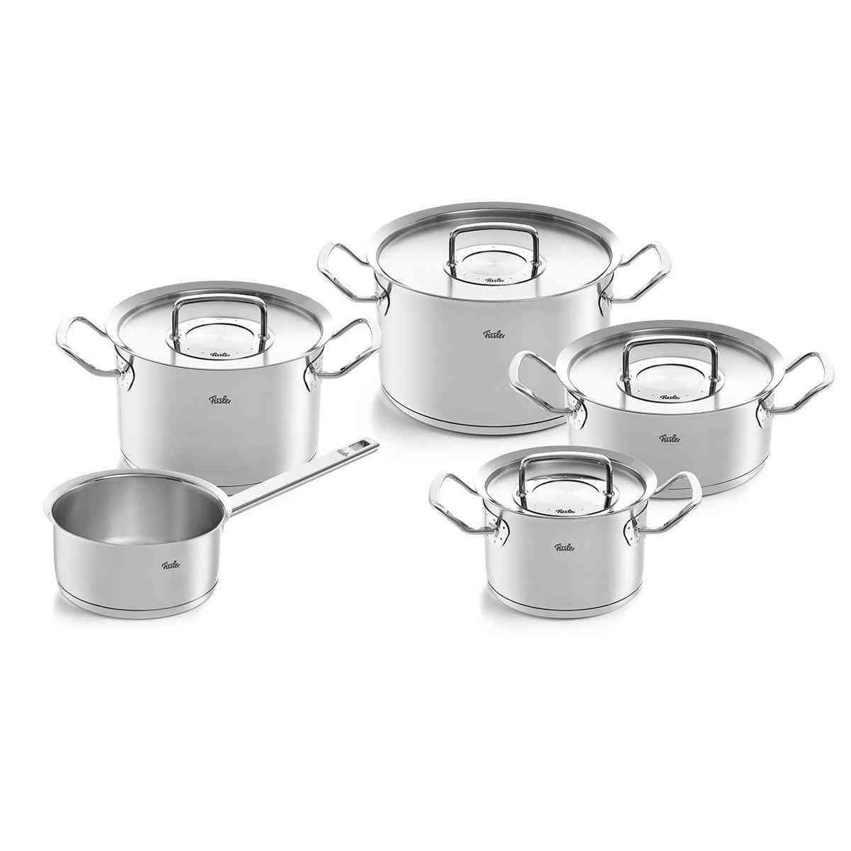 Fissler 084-128-05-000/0 Pannenset - 5-delig - Roestvrijstaal