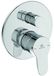 Ideal Standard Cerabase eengreepsmengkraan voor bad of douche, inbouw, tweewegs, buitendelen, verchroomd