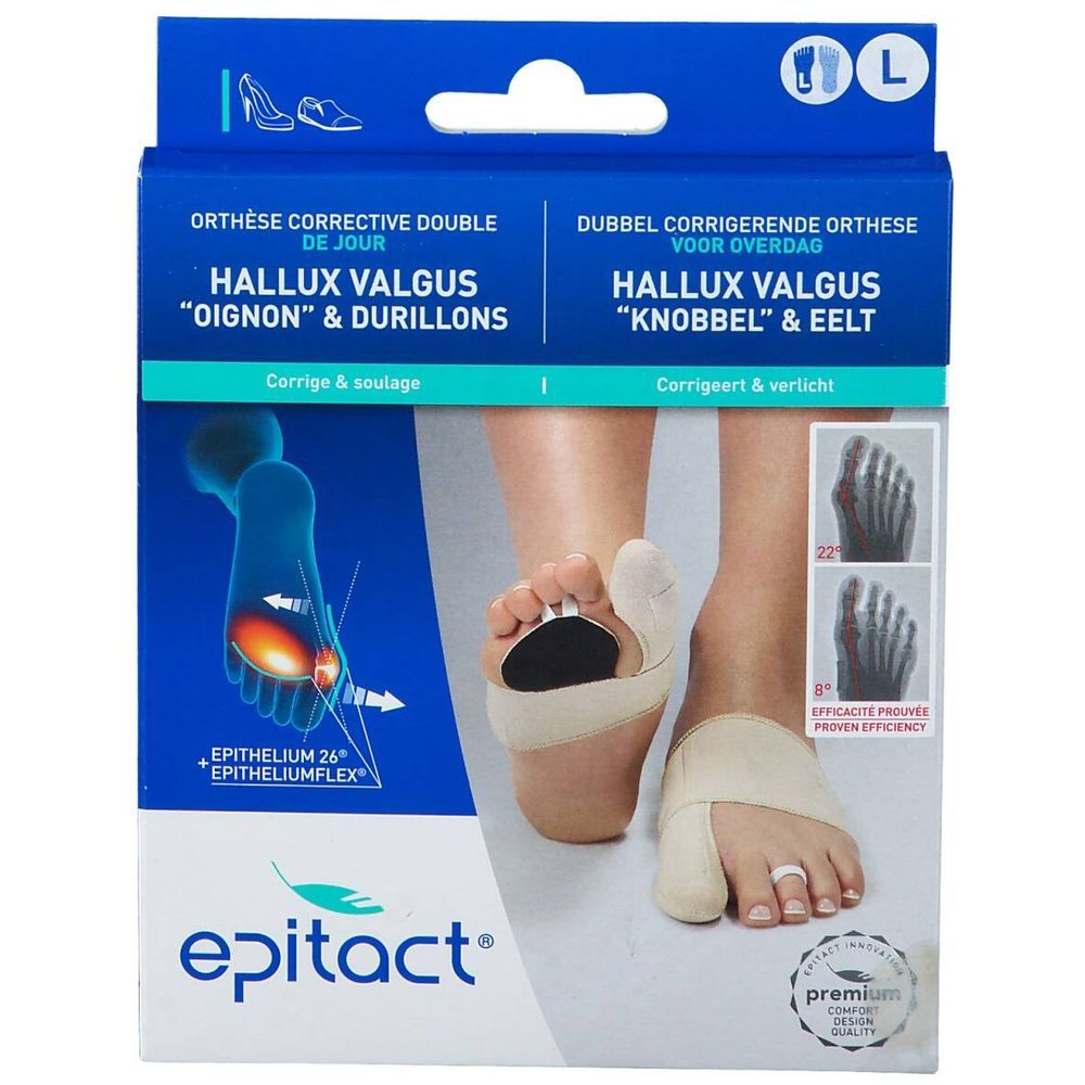 Epitact Hallux Valgus Orthese Links Large