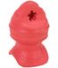 Dehner Premium hondenspeelgoed Rubber Cone, ca. 20 x 7,5 x 13 cm, rubber, rood