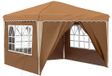 vidaXL Pop-up Feesttent Beige Oxford Stof 288 x 288 x 245 cm