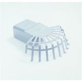 Dyka Bladvanger PVC grijs 60 x 80mm