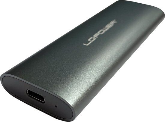 LC-POWER LC-M2-C-MULTI-2 - M.2 NVME/SATA to USB 3.2 Gen. 2X1 - Grijs