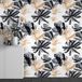 Papier peint panoramique fleurs 130 cm x 81 cm