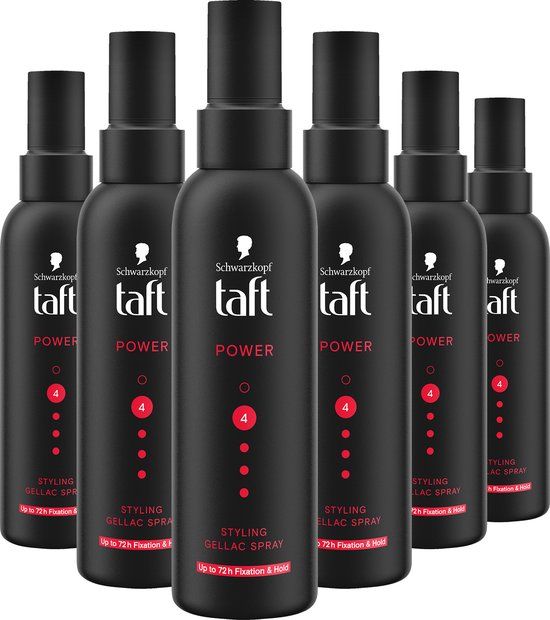 Schwarzkopf Taft Styling Power Haarspray - 6 x 150ml - Voordeelverpakking