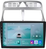 Happiq Peugeot Autoradio met Bluetooth, CarPlay, compatibel met Apple en Android, audiosysteem, navigatie, navigatiesysteem voor Peugeot 307 / 307CC / 307SW (2002–2013)