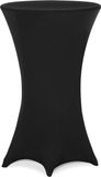 Detex Deuba Statafelrok – 5 Stuks Ø 70-75cm Stretch - Zwart