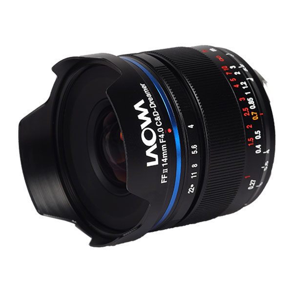 Laowa 14mm f/4.0 FF RL Zero-D Leica M-mount objectief Zwart