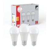 EGLO set van 3 led lampen E27 fitting, standaard gloeilampen, 8 watt elk