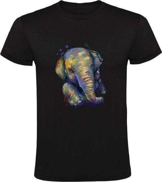 Sol's Olifant Heren T-shirt - Zwart - 3XL - Katoen